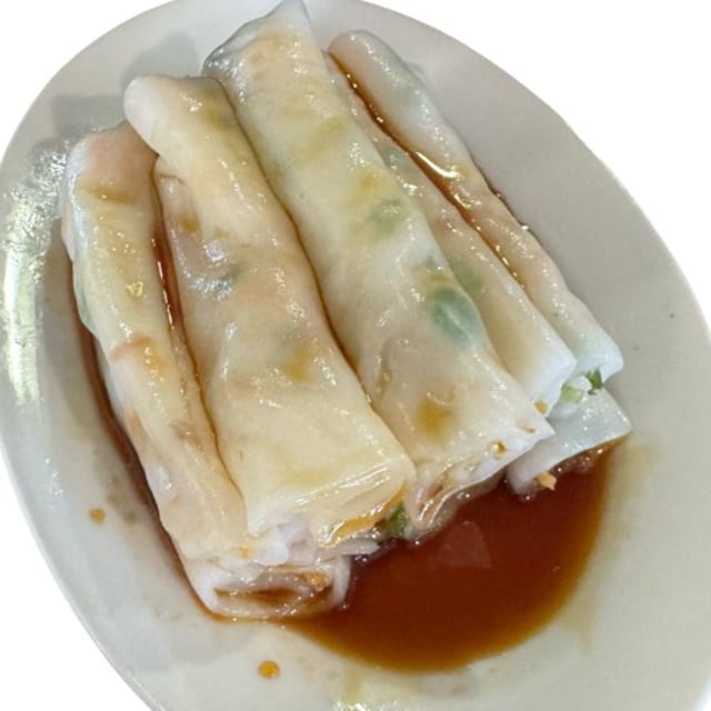 Steamed Flat Noodle with Dried Shrimps (8).