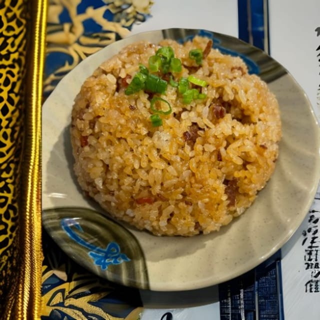 Sticky Rice with Chinese Sausage.