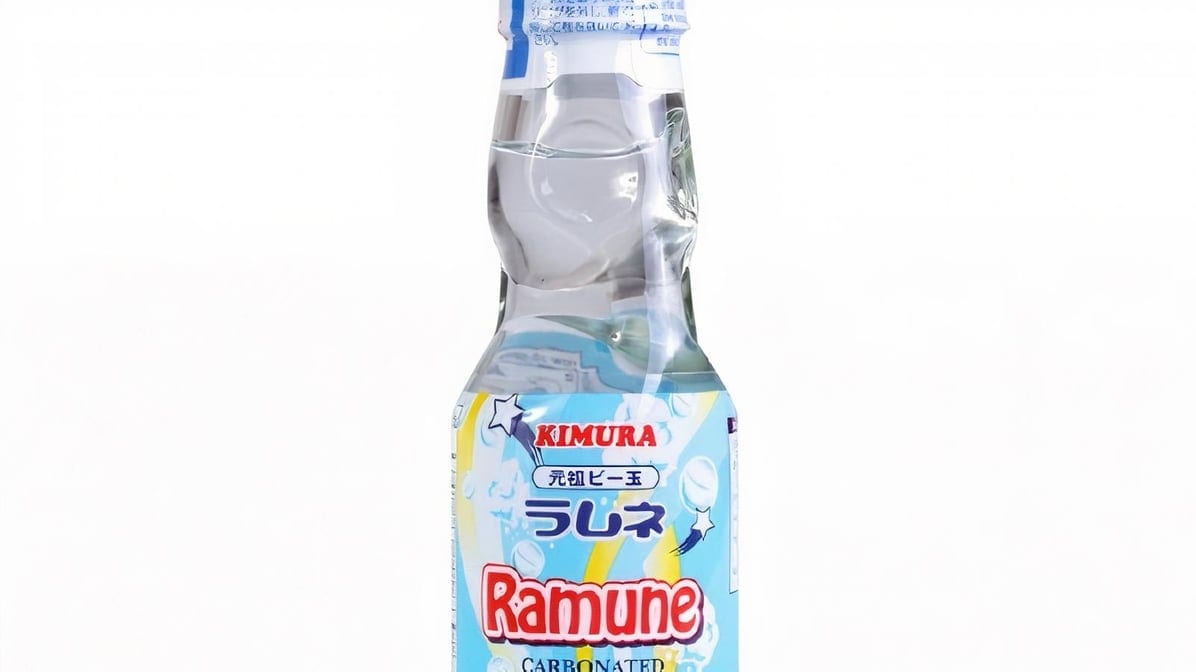 Ramune Original Flavor (Bottle).