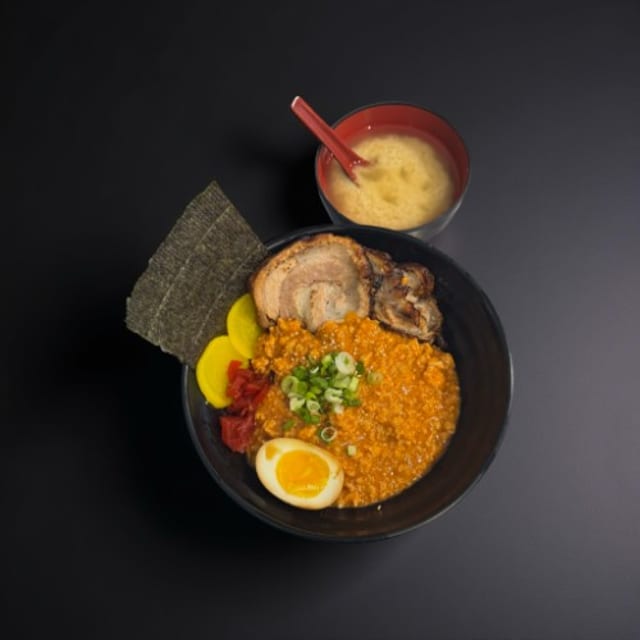 Meat Lover Rice Bowl.