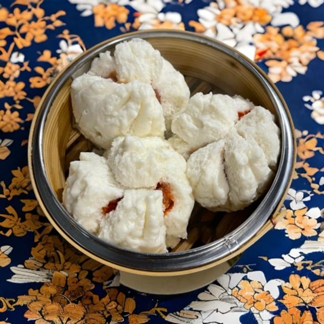 Steamed BBQ Roast Pork Bun (3).