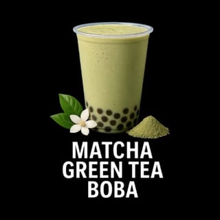 Matcha Boba Green Tea