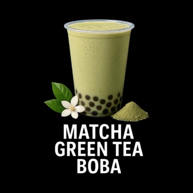 Matcha Boba Green Tea.
