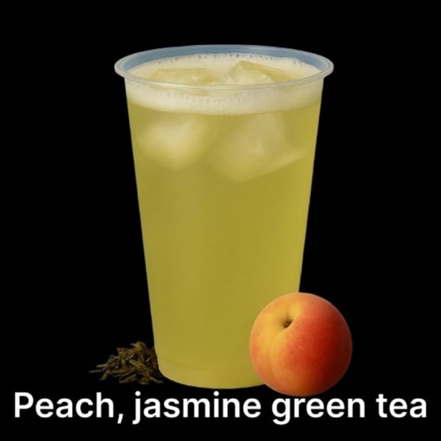 Peach Jasmine Green Tea Flavor.