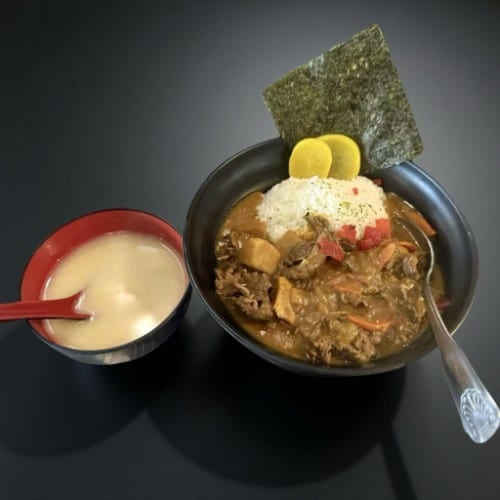 Rib Eye Curry Beef Don.