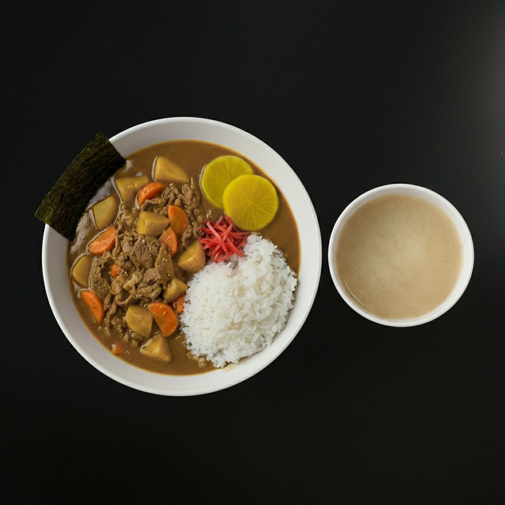 Rib Eye Curry Beef Don.