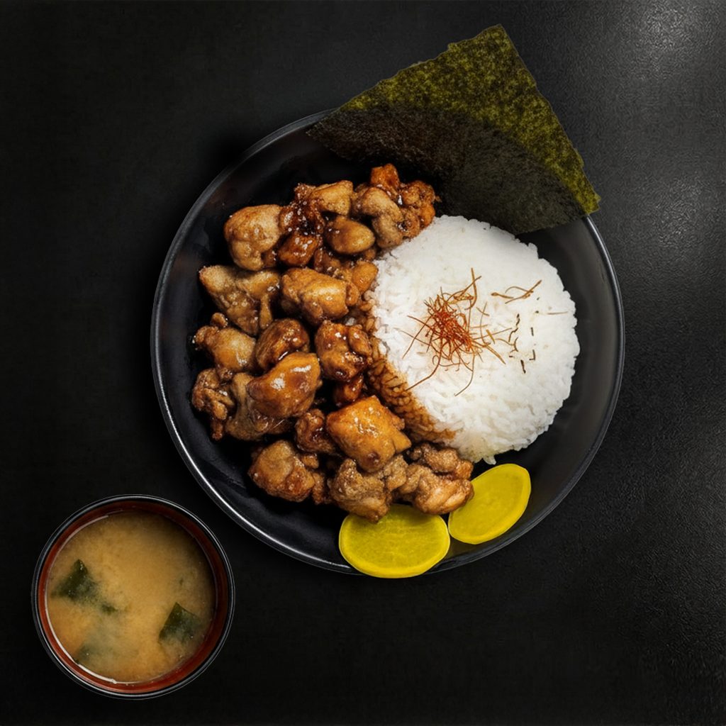 Spicy Chicken Karaage Don.