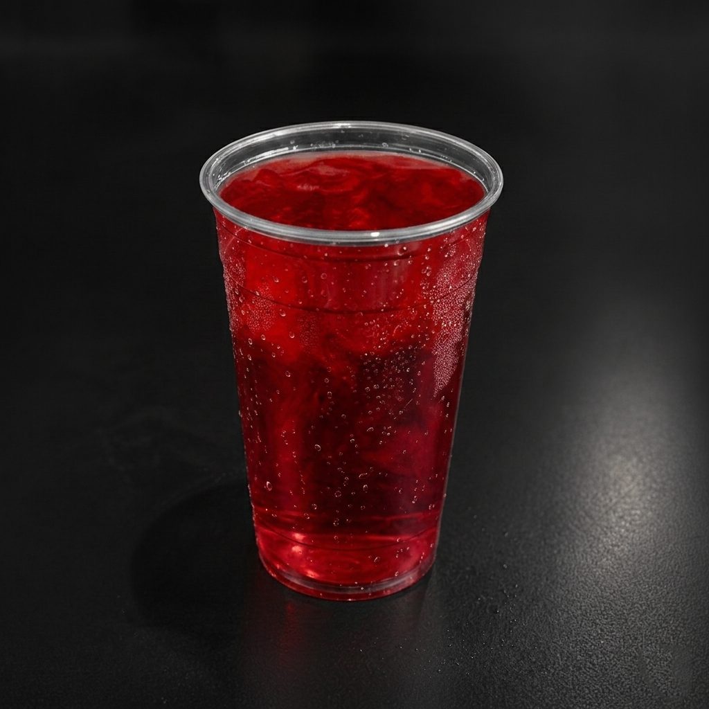 Raspberry & Strawberry Fruit Tea Flavor.