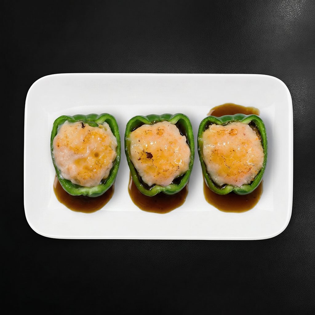 Stuffed Bell Pepper W. Shrimp Paste (3).