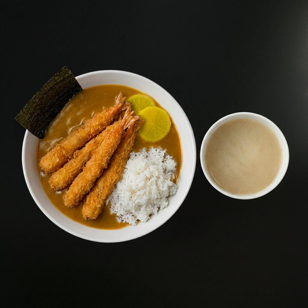 Shrimp Katsu Curry (4 Pieces).