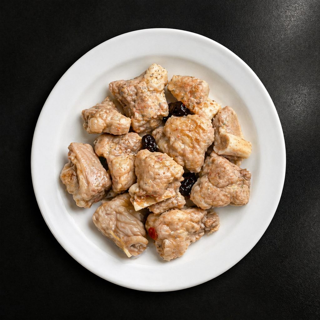 Steamed Spare Ribs.