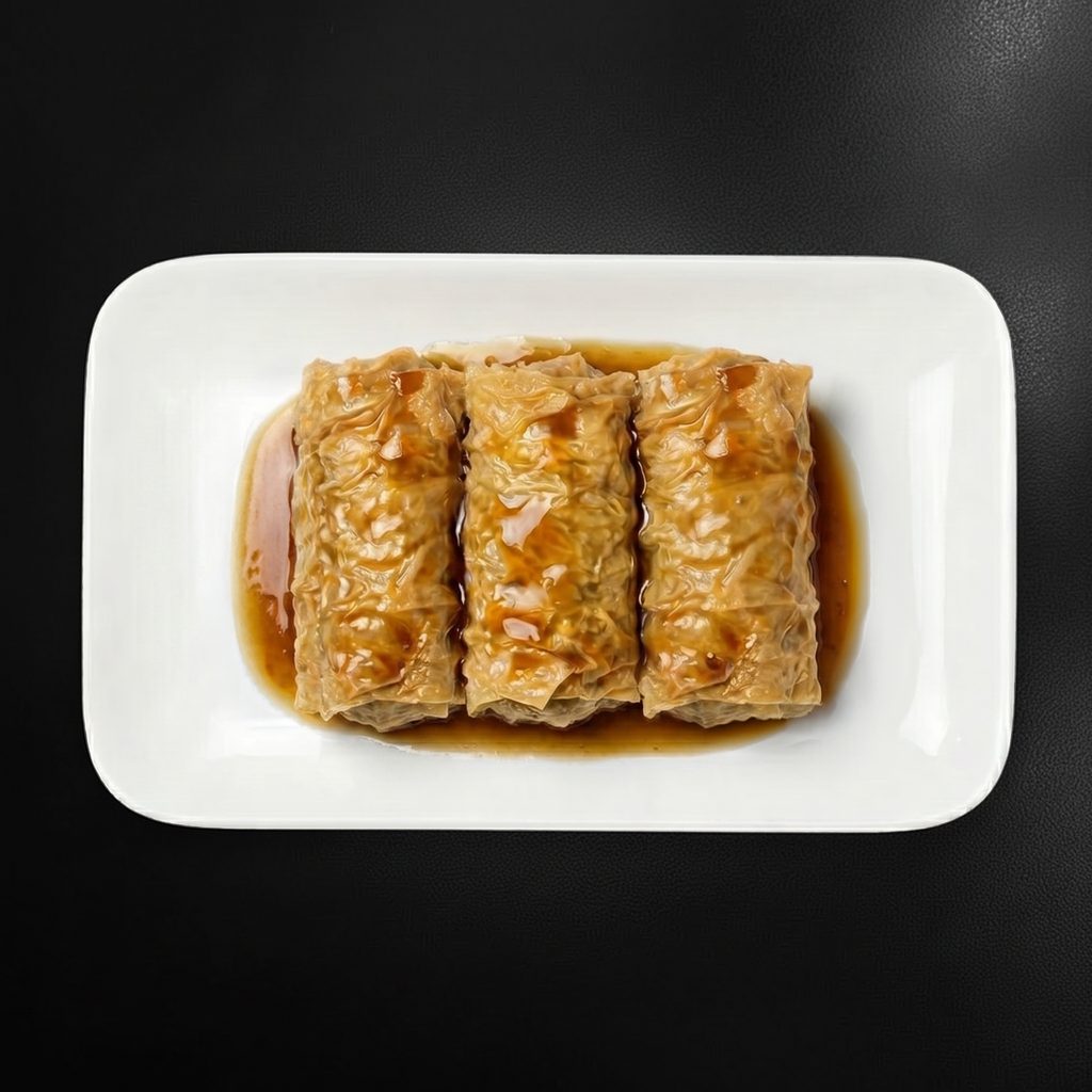 Steamed Bean Curd Skin Roll (3).