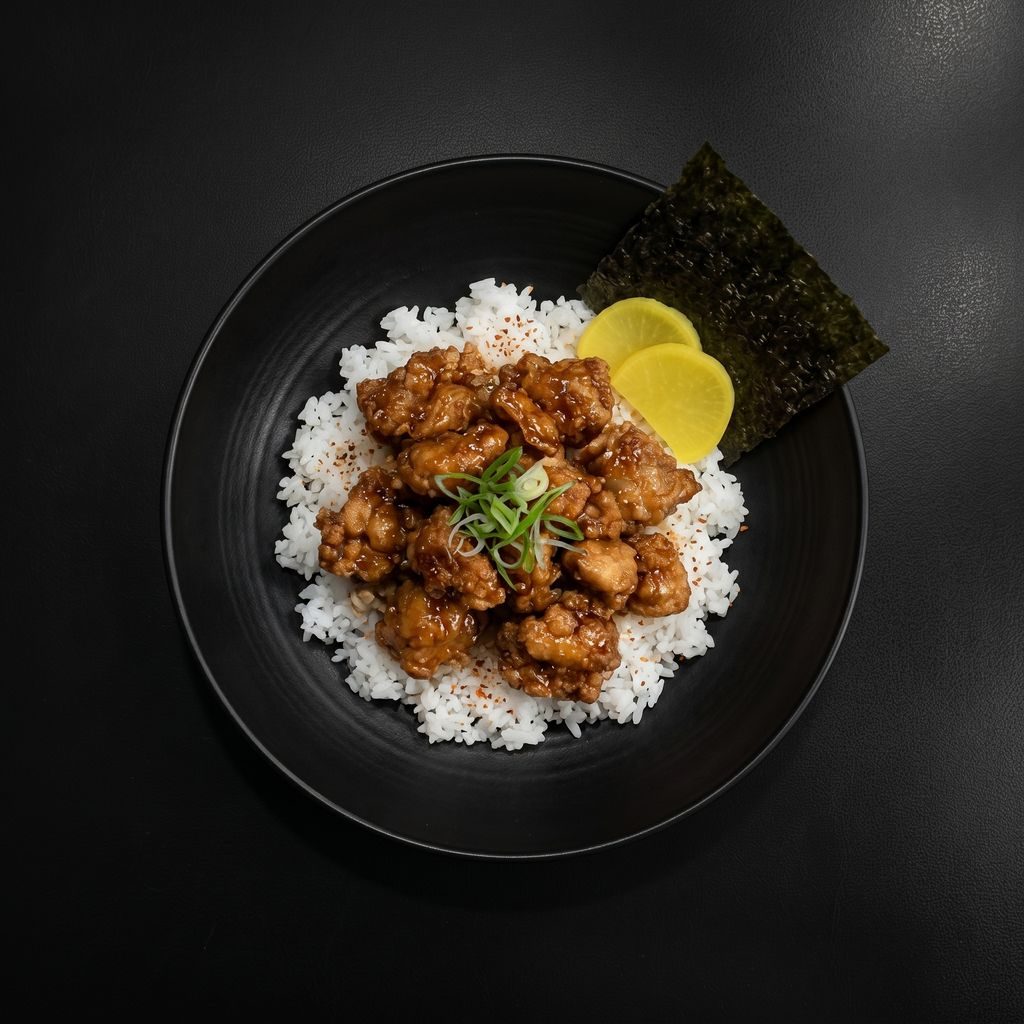 Chicken Karaage Don.