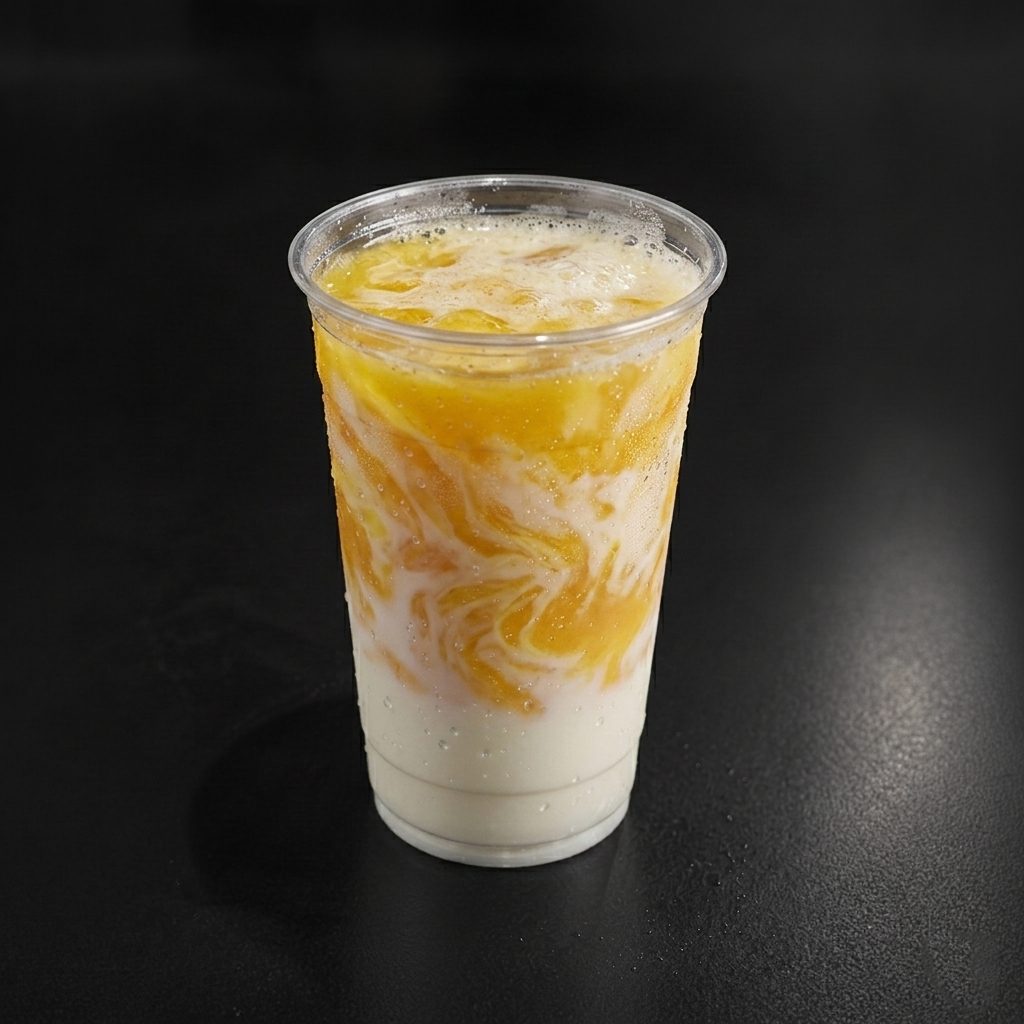 Mango & Coconut Milk Smoothie.
